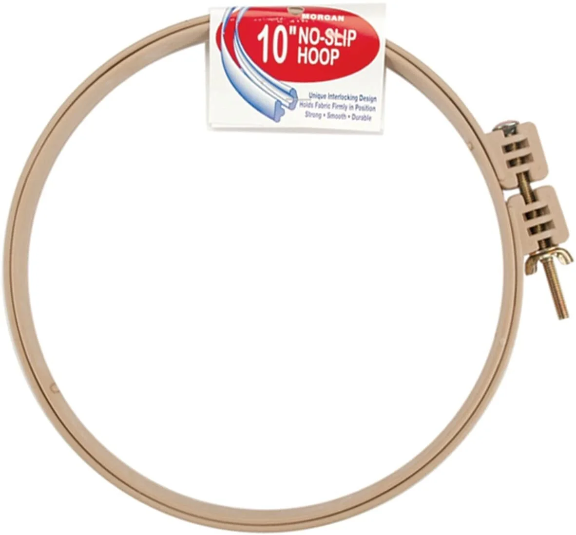 Morgan No-Slip Quilting Hoop for Rug Hooking, Quilting, Punch